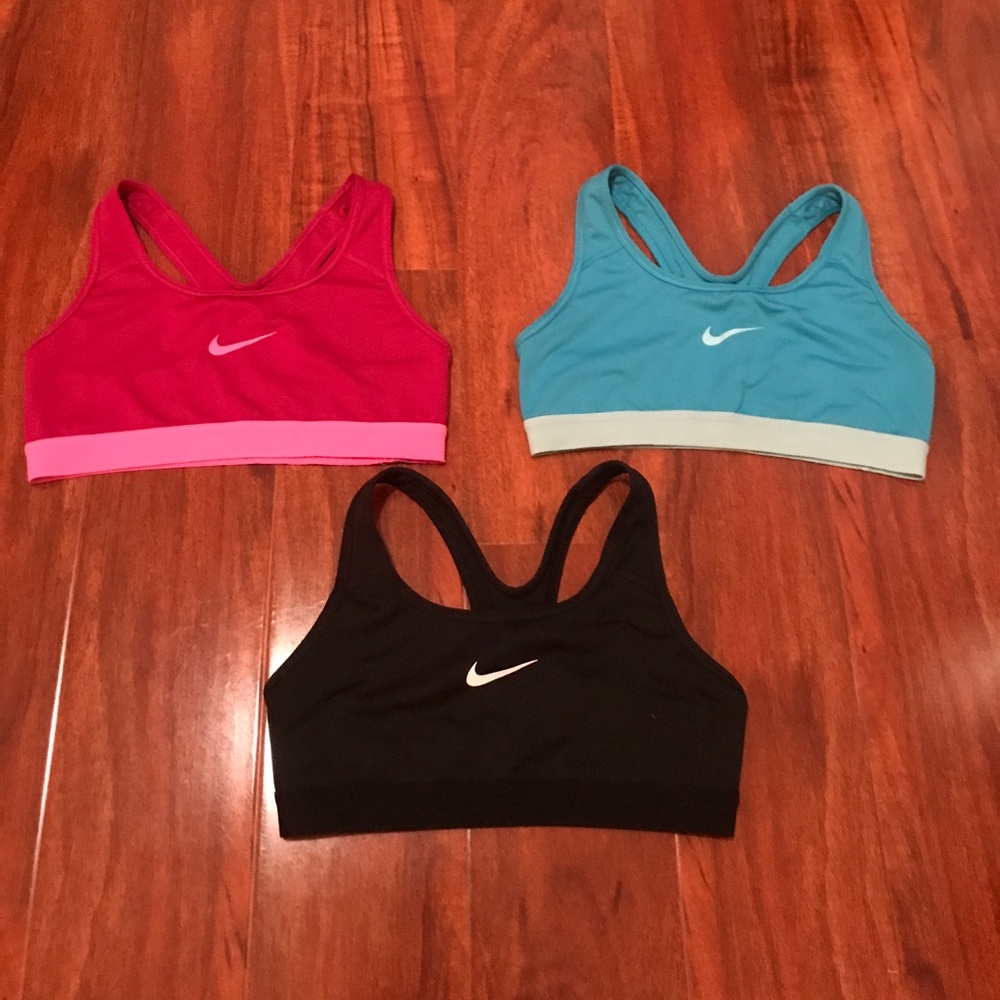 BUNDLE: 3 nike dri-FIT sports bras